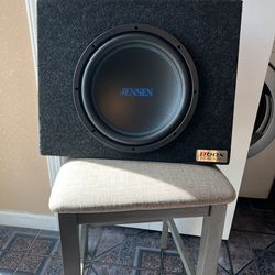 12” Sub with Box