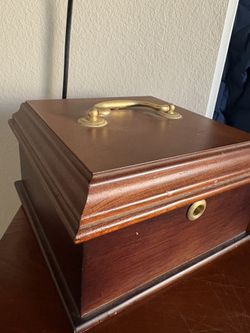 Small Wooden Jewelry Box