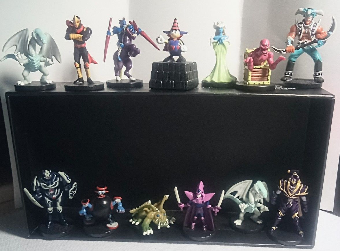 Yu-Gi-Oh! 13 Piece Dungeon Dice Monsters Card + Figure Set 