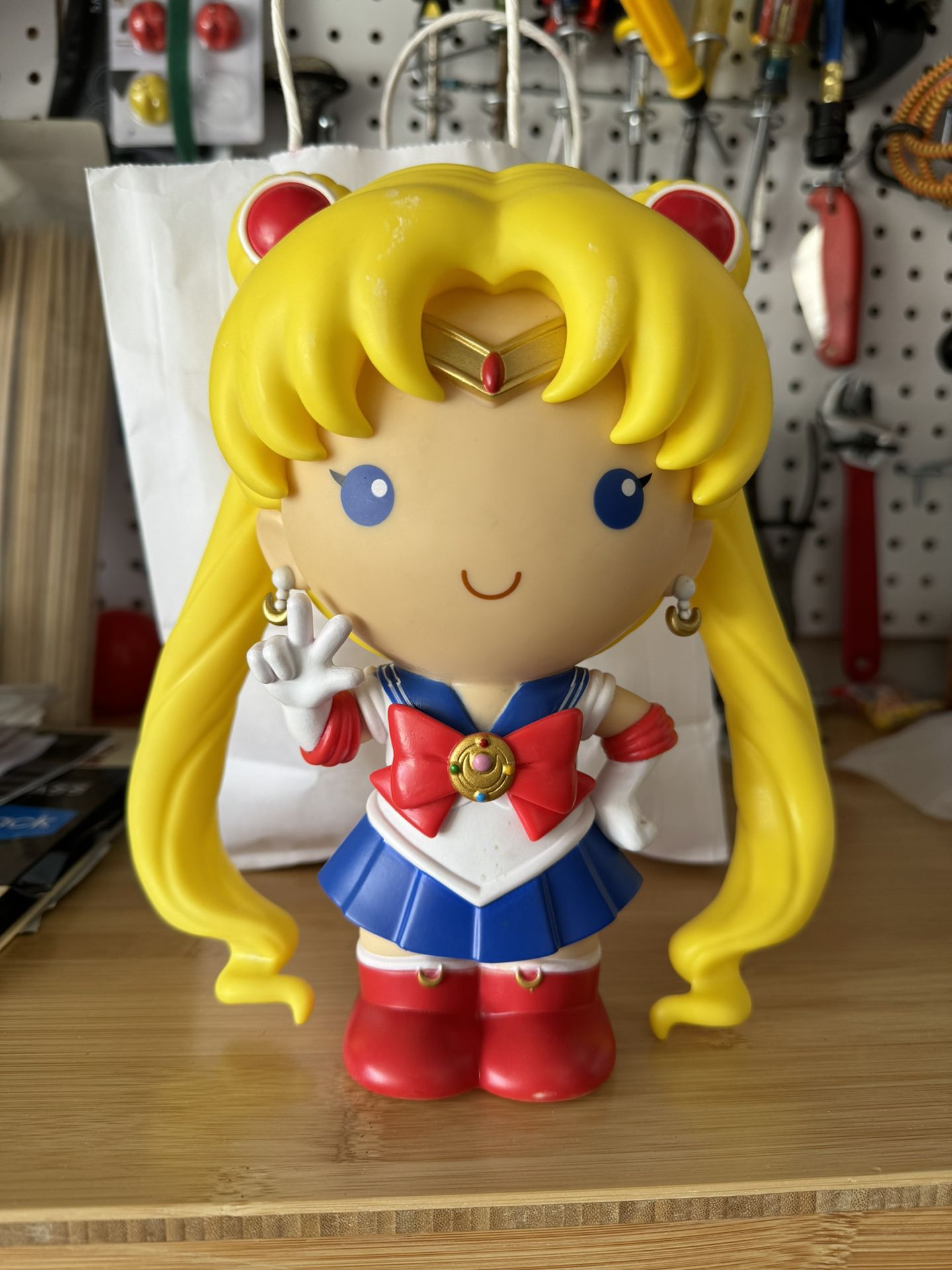 Sailor Moon Figurine piggy Bank 