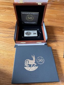 2017 3oz 50th Anniversary Of The Krugerrand Silver Coin