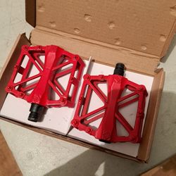New Red Pedals 