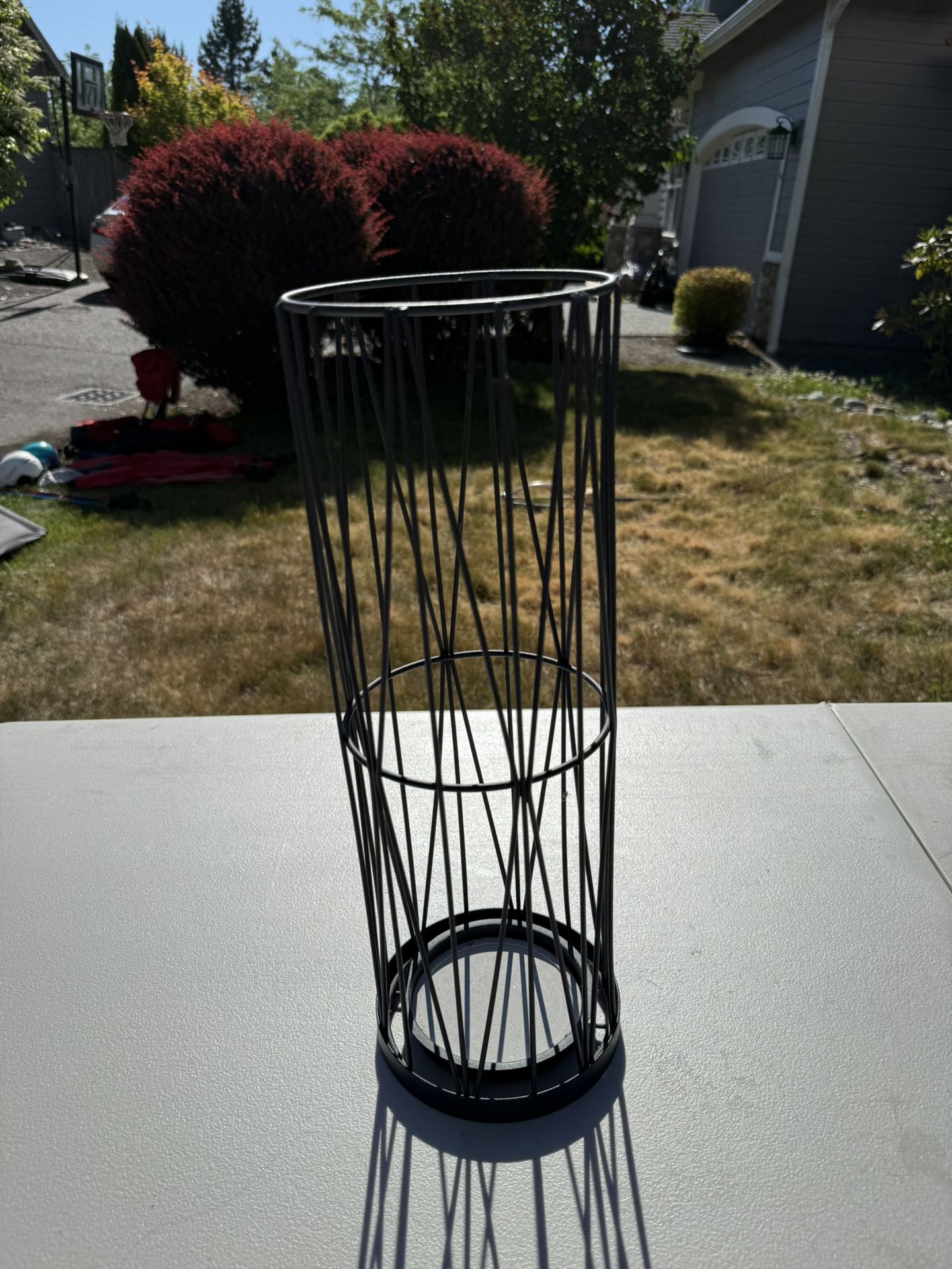 Black Metal Umbrella Stand