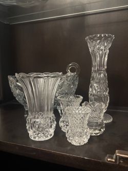 Assorted glassware in lovely condition