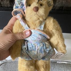 Mint Condition with Tag Annette Funicello Collectible Bear Co. 12" Tall Lake Resort Bear