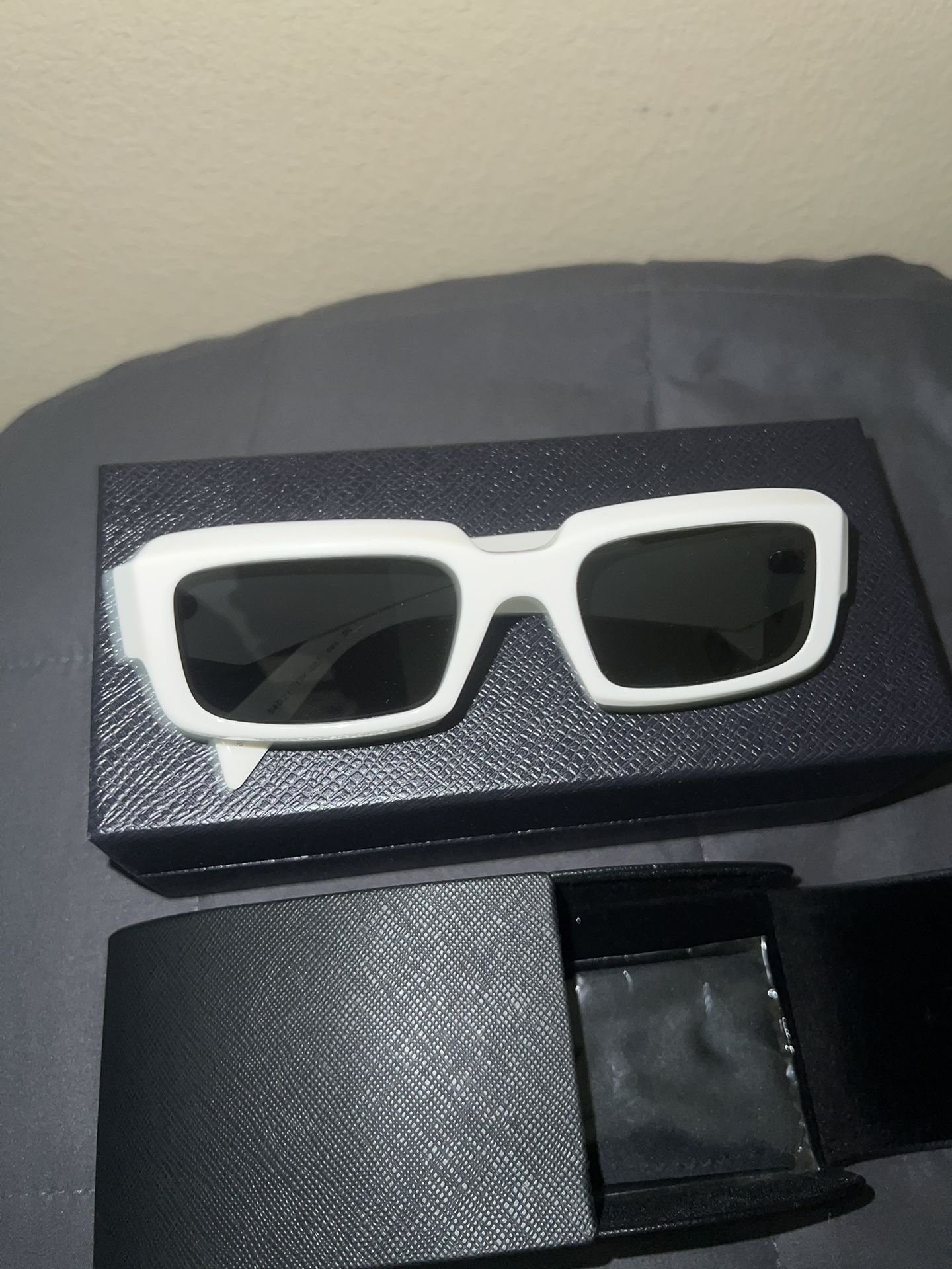 Prada PR 27ZS 54 White Sunglasses