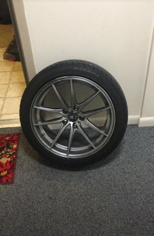 Konig Wheels 18” and Tires