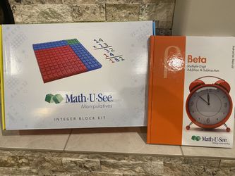 Math U See Integer Block Set And Instruction Manual