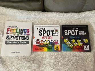 A Little Spot of Emotions and Takes Action 2 Box Sets and Educators Teachers Guide classroom kids learning