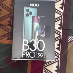 NUU B30 5G Cell Phone AMOLED 6.7” | 8GB RAM/256GB | Unlocked Phones for T-Mobile, Mint, Metro, Qlink and More, 64MP + 32MP Selfie Camera, Dimensity 70