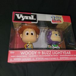 Disney Toy Story Vynl Funko Pop Woody Buzz Lightyear Figures New