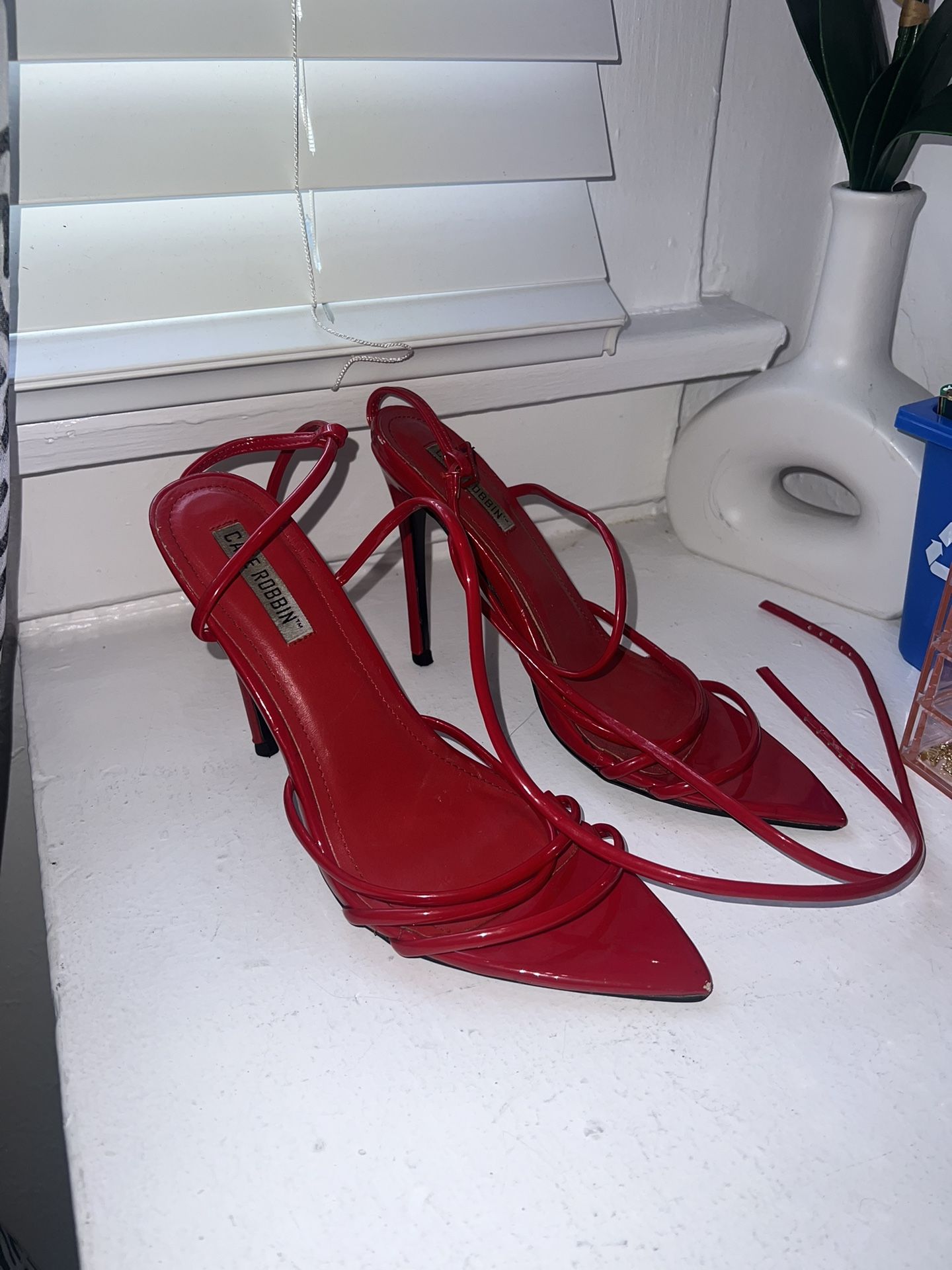 Red Steve Madden Heels 