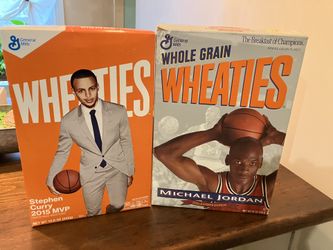 Old Wheaties & Frosted Flakes Boxes