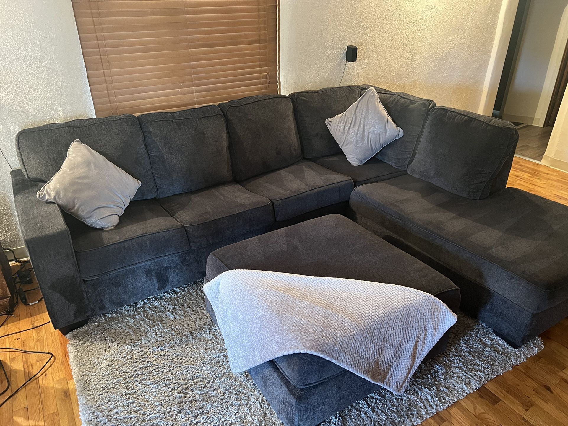 Sectional And Ottoman