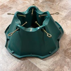 Christmas Tree Stand  For Freshly Cut  Tree With Large Water Container 