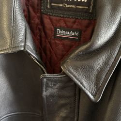 Oakwood Classic Black Leather XL Jacket 