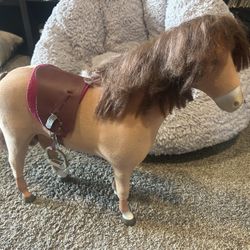 American Girl Doll Horse