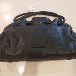 Cole Haan Black Leather Handbag 