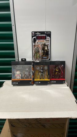 Star Wars/ Black Series/ The Mandalorian/ R5-D4 BD-72 Pit Droids/ Skeleton Crew/ SM-33/ Acolyte/ Jedi Master Kelnacca/ Return Of The Jedi/ Rebel 