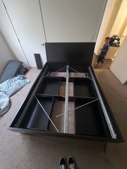 Queen bed frame