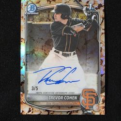 Trevor Cohen Popcorn Auto  3/5 SSP