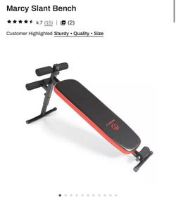 Marcy Adjustable Slant Bench – Brand New (Open Box)