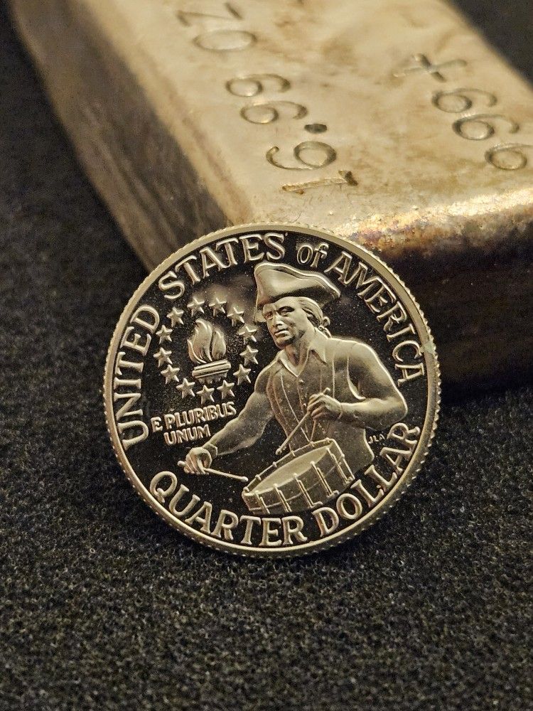 1976 Bicentennial Quarter Silver Coinage