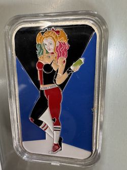 Harley Quinn 1 Ounce Silver Bar .999