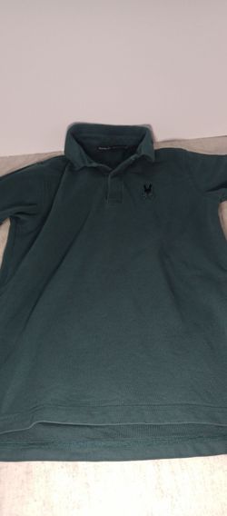 Psycho Bunny Dark Green Pique Polo – Embroidered Bunny Skull Logo