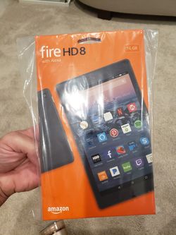 Amazon fire HD8 with Alexa