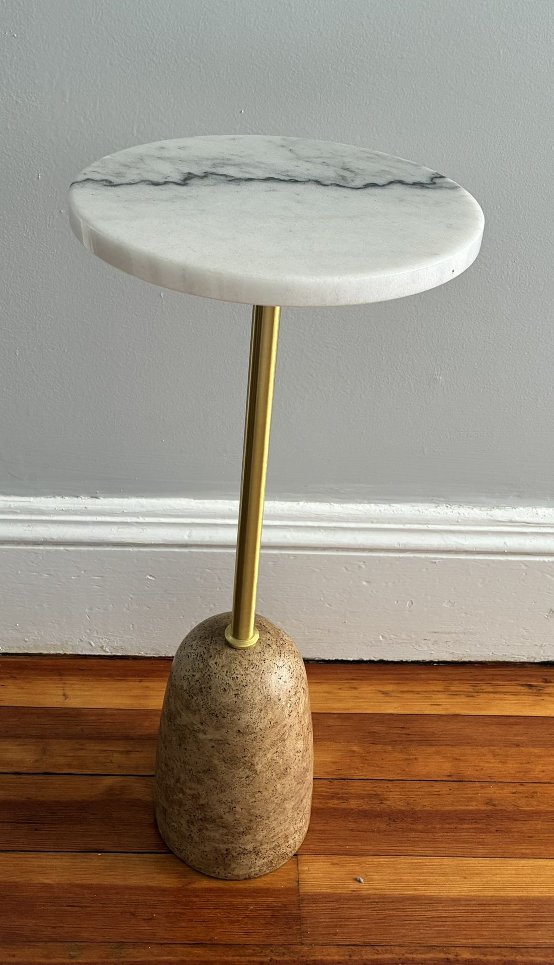 Marble & Stone Side Table