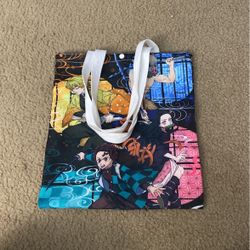 demon slayer tote bag 