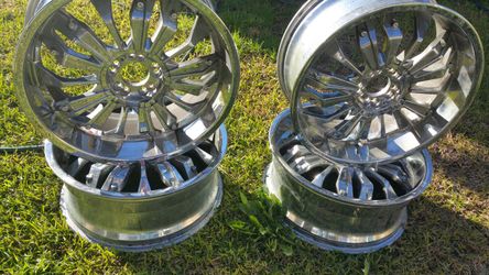 Ries 22" cromados 5 hoyos univesales