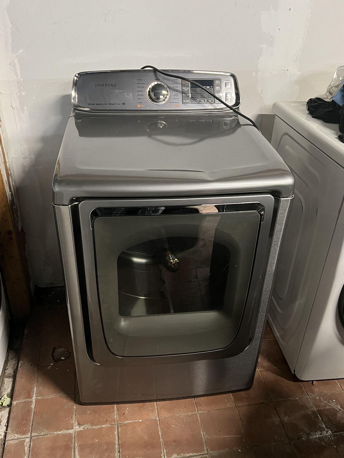 Samsung stainless 7.2 cu. ft gas dryer/secadora de gas