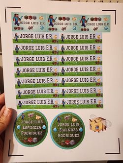 Name Labels  Order Yours 