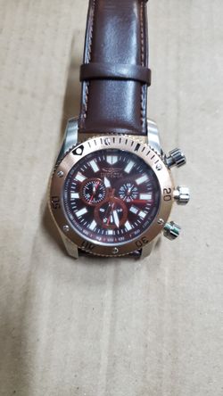 Invicta Seaspider Swiss Parts Chronograph Men's Watch. New Japanes Battery, Good Working.
