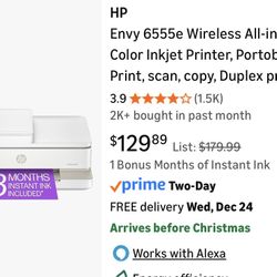 HP envy 6055 All In One 