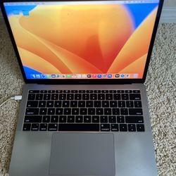 MacBook Pro 13” 2017 – 16GB RAM – Needs Battery – Works – As Is