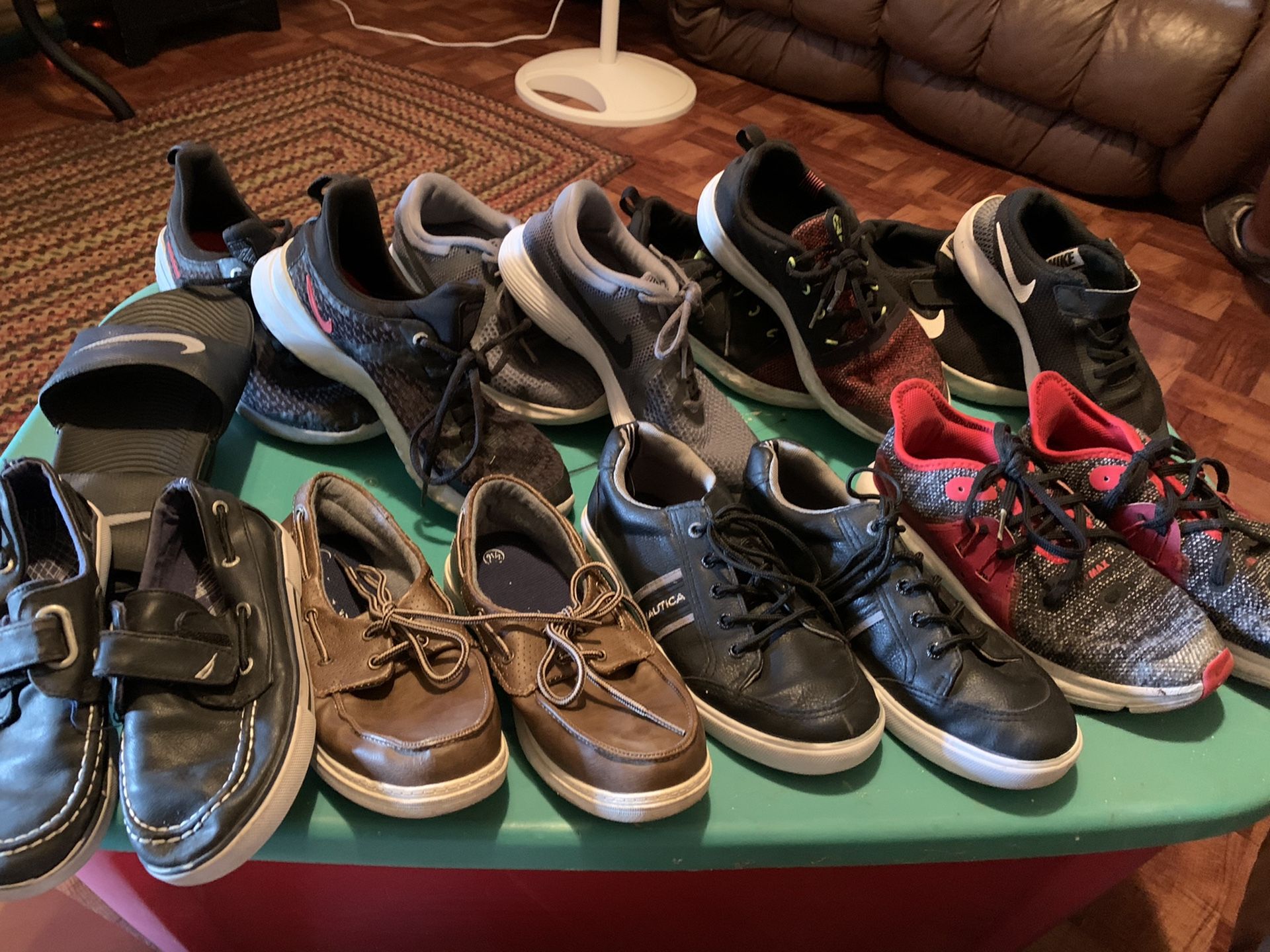 9 Pairs of Boys Tennis some Name Brand all for $15