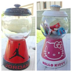 Themed gumball jars