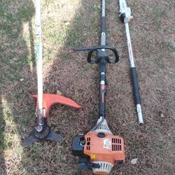 Stihl KM 90 R Powerhead With 2 attachments