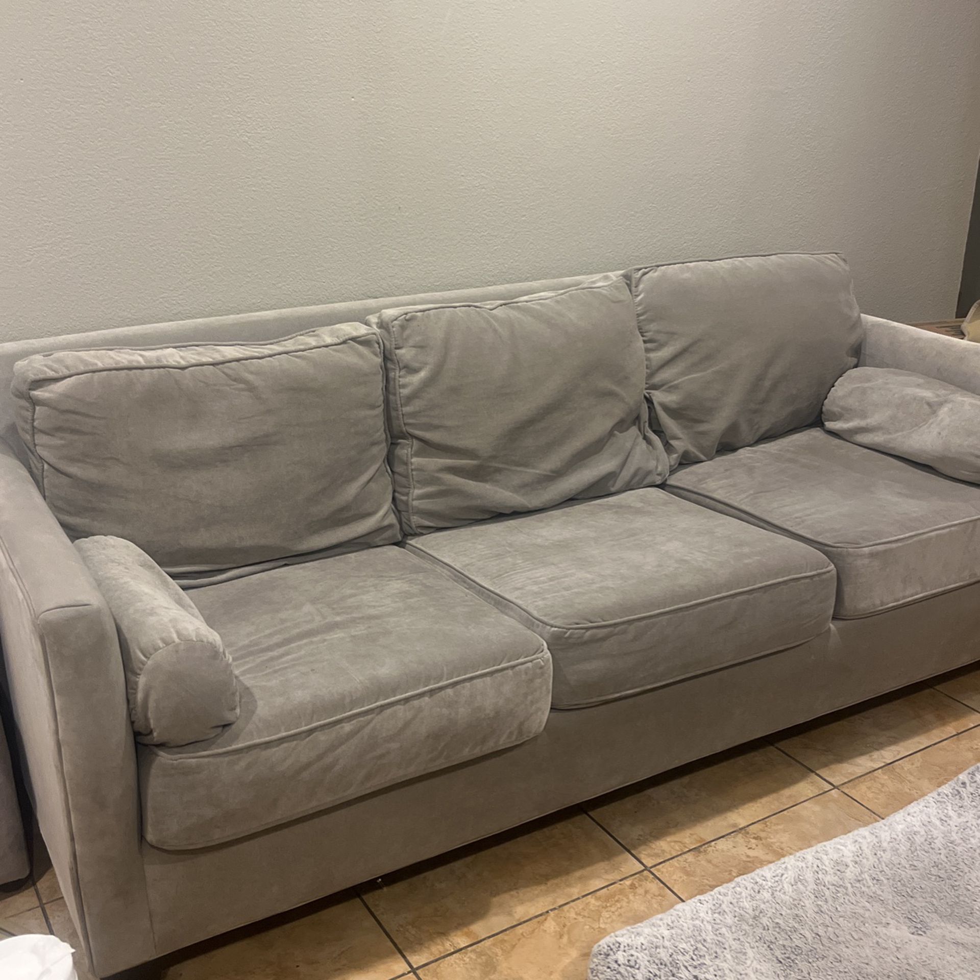 Used Gray Sofa 