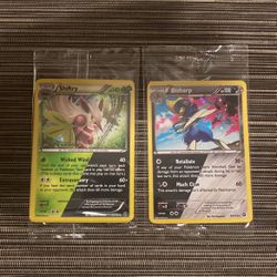 Pokémon Shiftry & Vivillion Holo Rare Promo