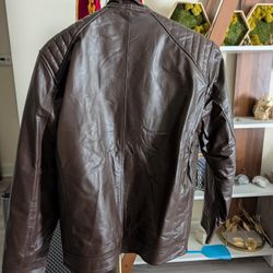 Male And Female Leather Jacket 