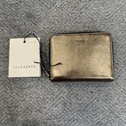 AllSaints Lena Hex Leather Wallet