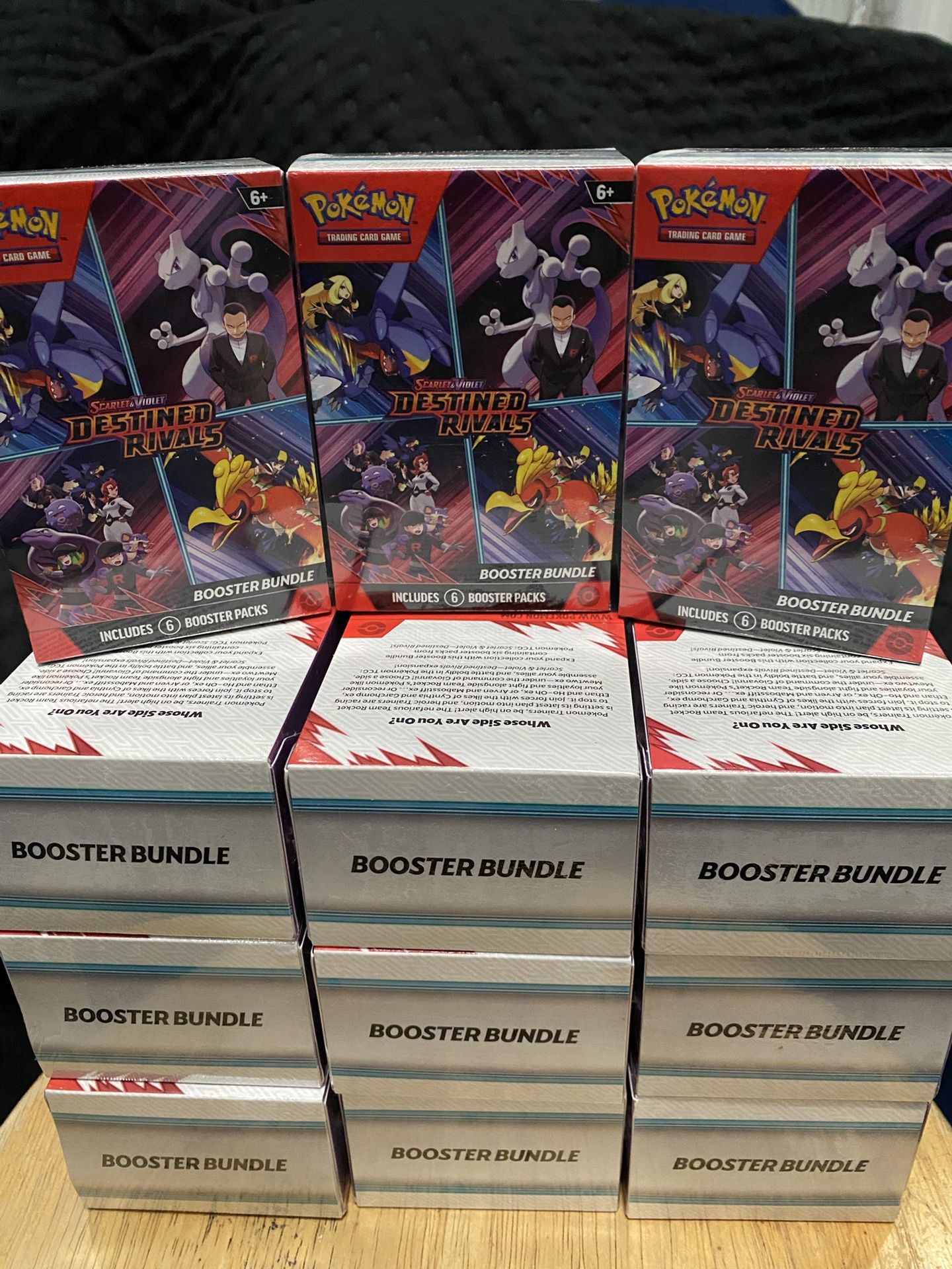 Pokemon Destined Rivals booster Bundle x12