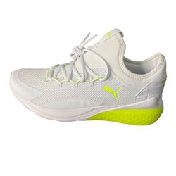 Puma cell vive alt adult size 10.5 color white lime squeeze