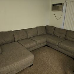Ashley Sectional And 2 End Tables