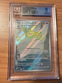 2025 Reuniclus 212 Sv: Scarlet & Violet Promo Cards BGS 9