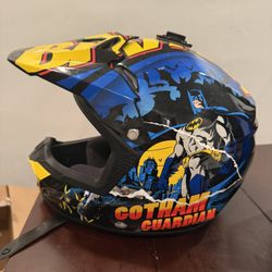 Batman Dirtbike Helmet; Youth Size Large $40